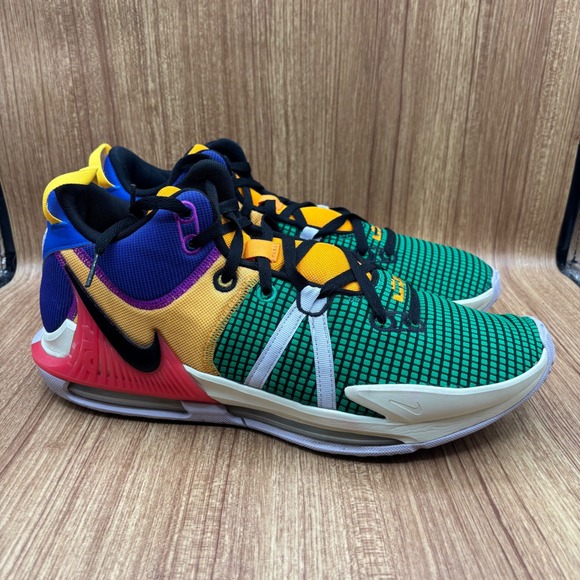 Nike LeBron Witness 7 Multi-Color Mens Size 15 Basketball Shoes DM1123-501